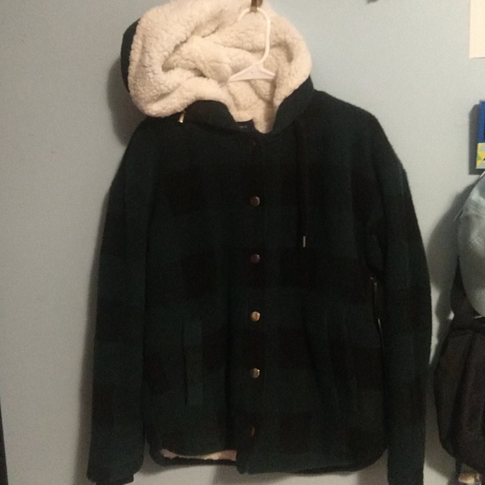 New fleece lined coat